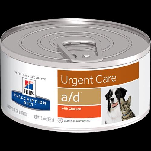 Hill s Prescription Diet a d Canine Feline Urgent Care for dogs