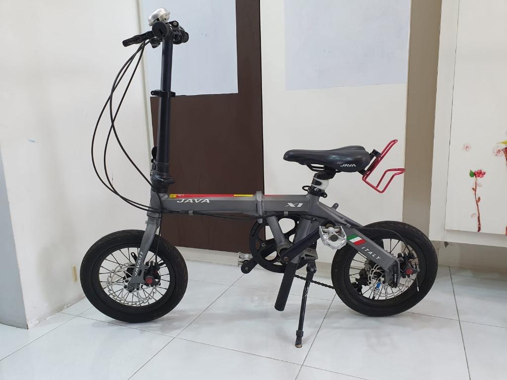 java 14 inch folding bike