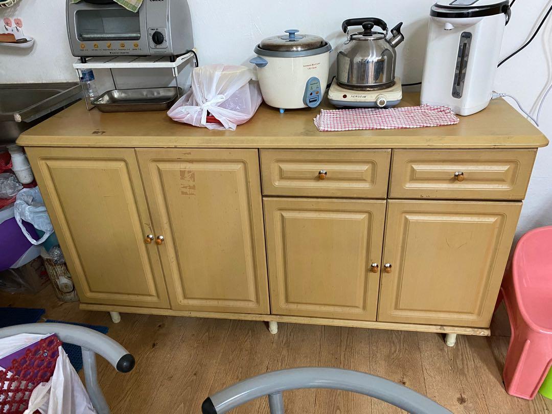 Kitchen Pantry Cabinet 1640lx500wx850h Furniture Shelves Drawers On Carousell