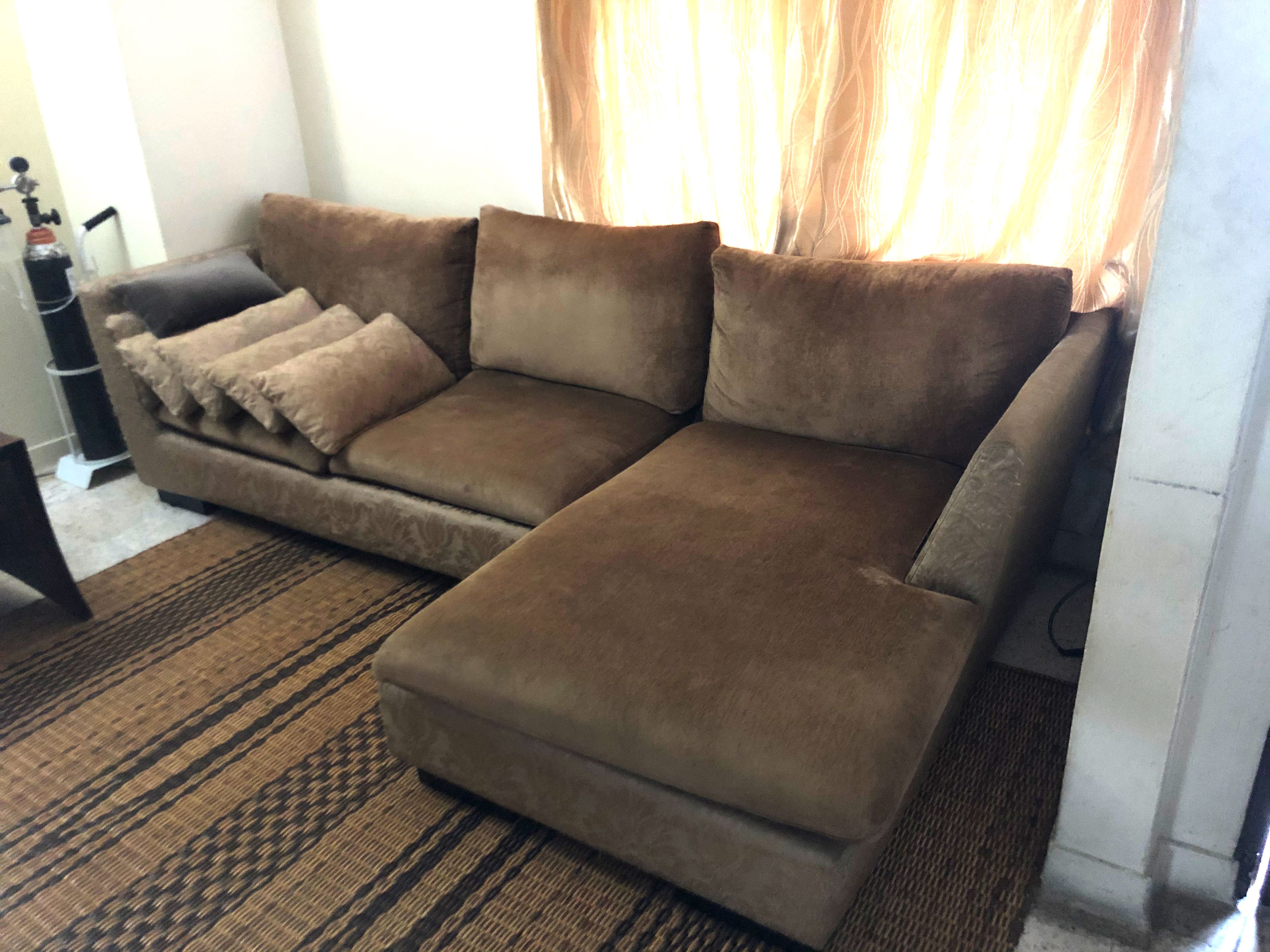 L Shape Sofa Fella Design , Furniture & Home Living, Furniture, Sofas