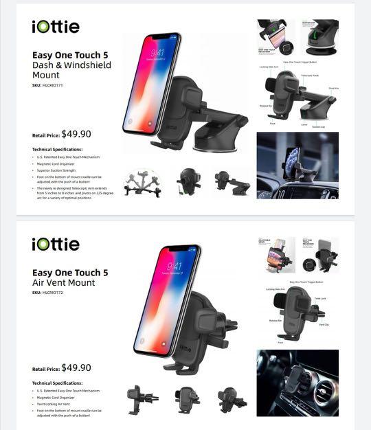 iottie easy one touch 5 dashboard