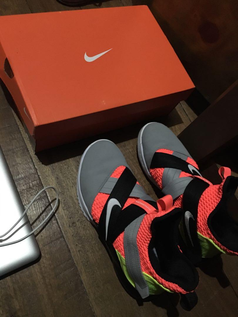 lebron soldier 12 hot lava