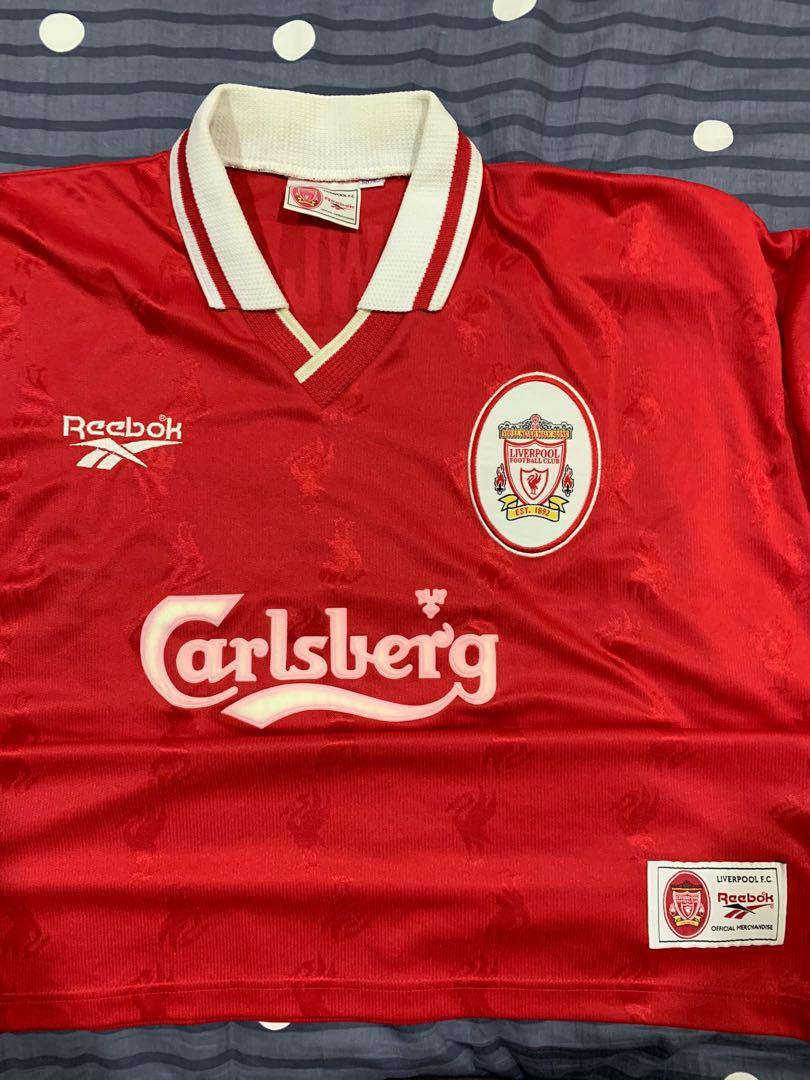 LIVERPOOL FOWLER 1995-1996 ORIGINAL JERSEY Size M – TIFFOZI APPAREL