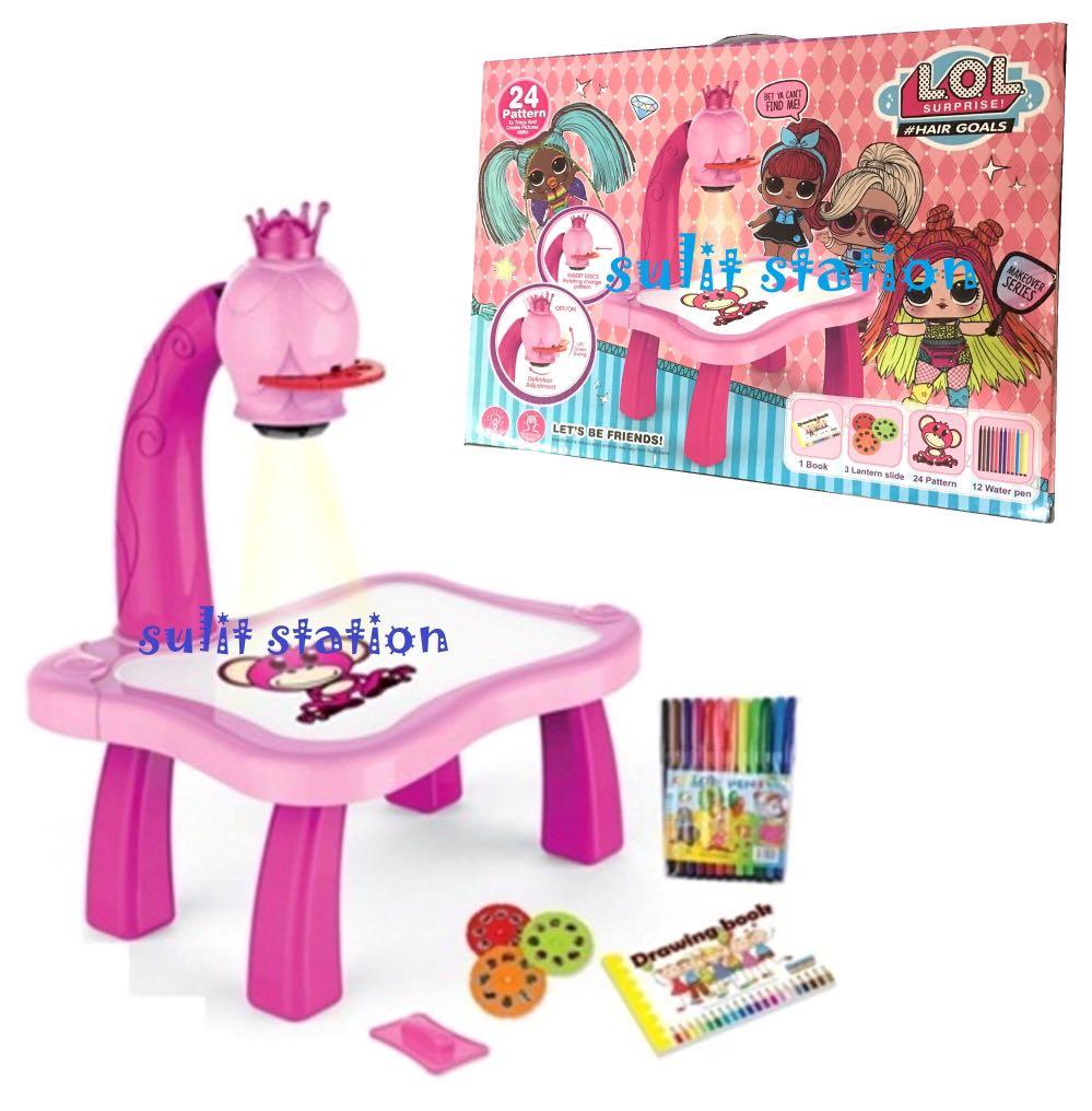 Lol Surprise Doll Girls Projector Drawing Writing Tracing Table Toys Sulit Station Toys Games Toys On Carousell