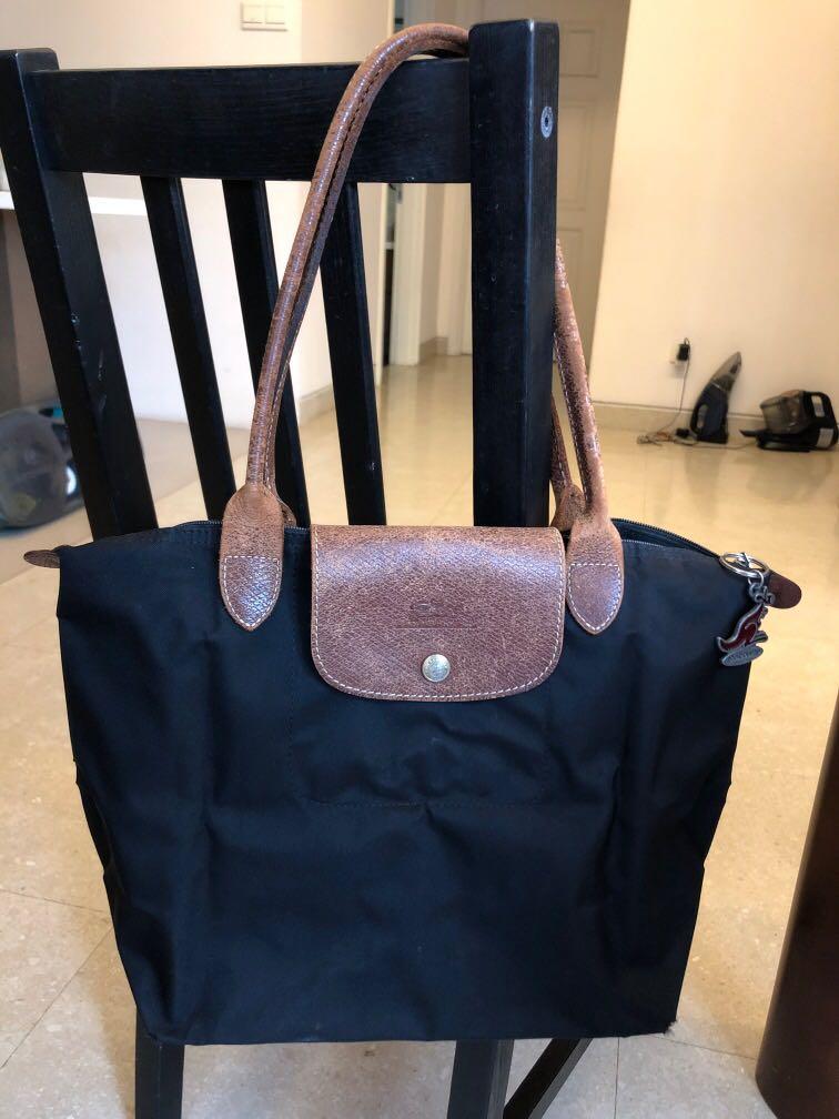 longchamp nylon tote sale