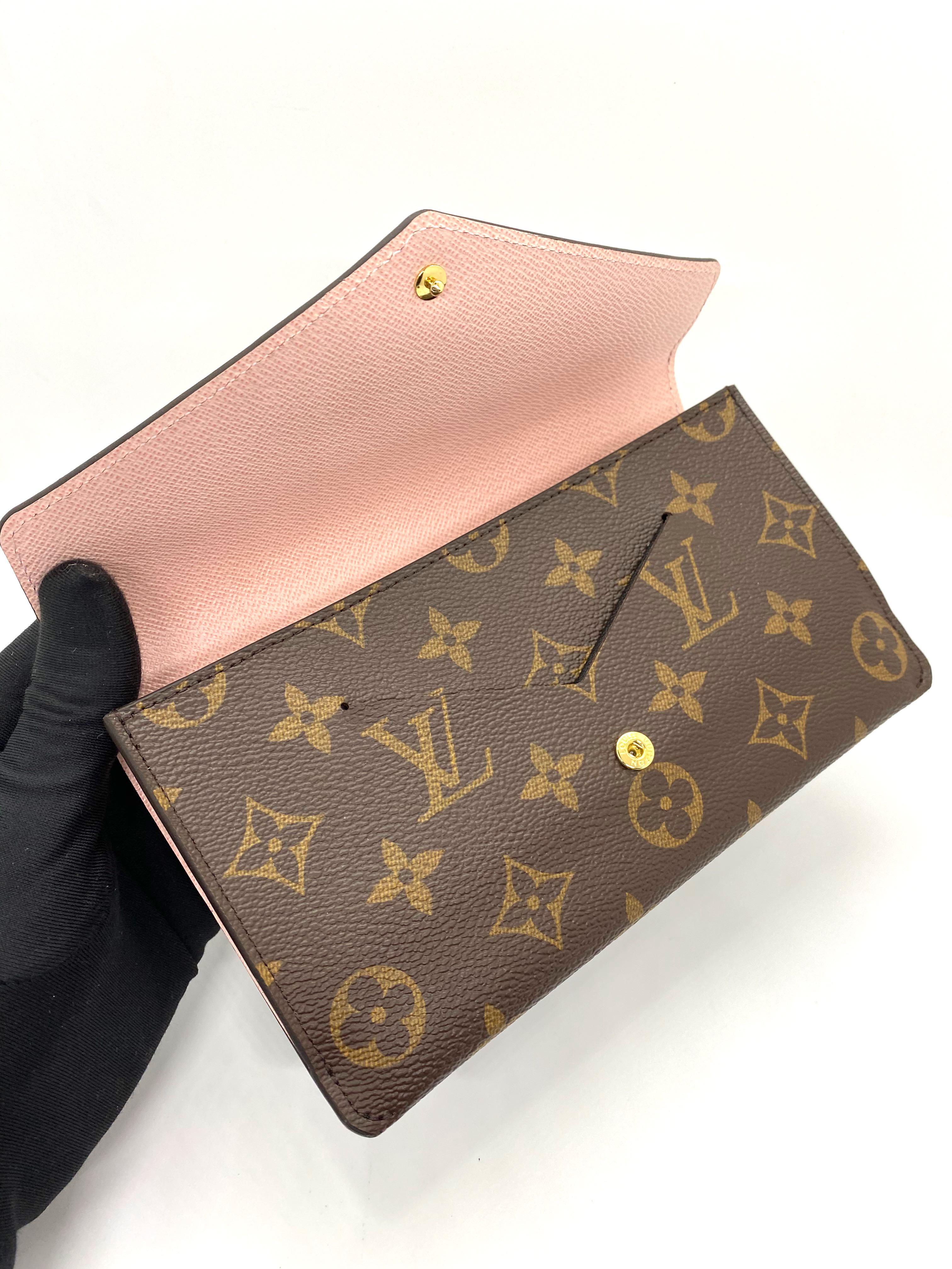 LOUIS VUITTON M62203 JEANNE MONOGRAM CANVAS LONG WALLET