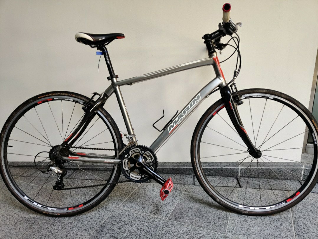 marin hybrid road bike