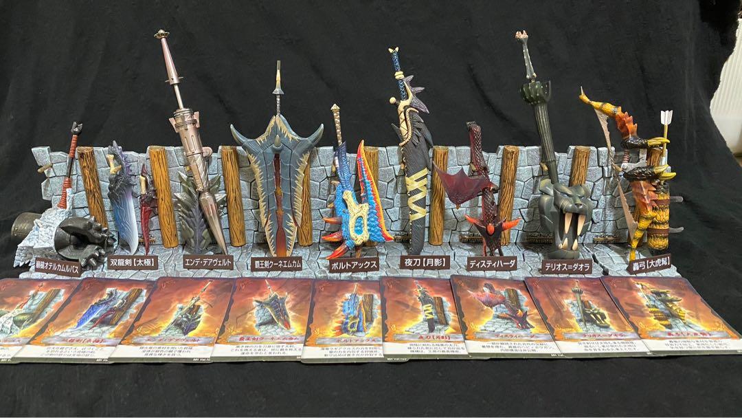Monster Hunter Weapon Figurines Hobbies Toys Collectibles Memorabilia Fan Merchandise On Carousell