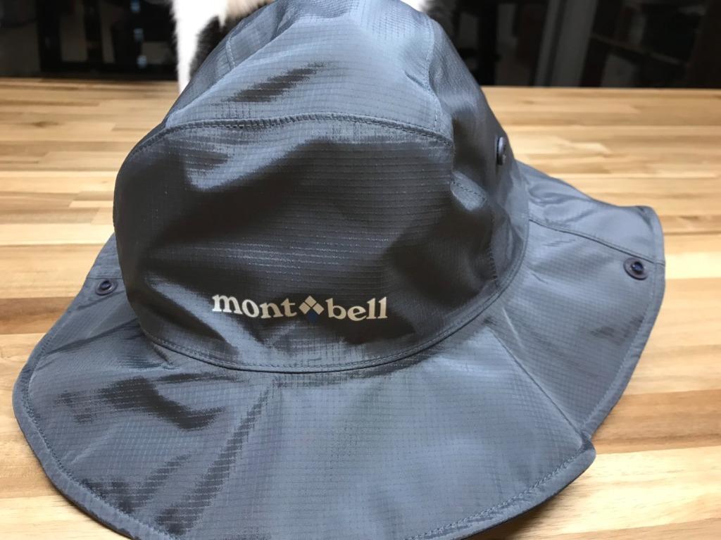 Montbell 登山帽 圓盤帽 灰綠色日本購入 Goretex 運動休閒 戶外休閒在旋轉拍賣