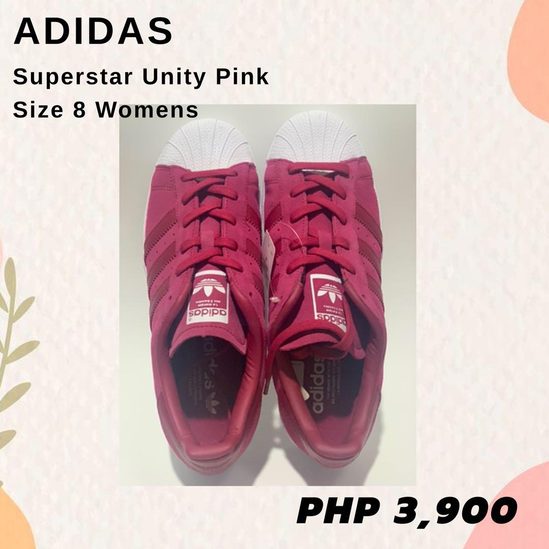 NEW Adidas Superstar Unity Pink Size 8 