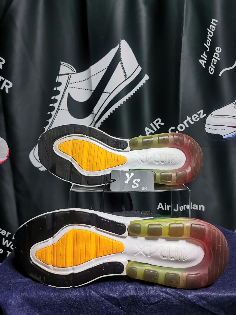 Air max 270 black laser orange ember glow clearance