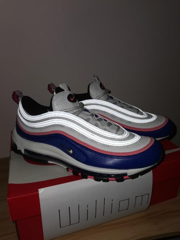 Nike air max shop 97 white blue pink