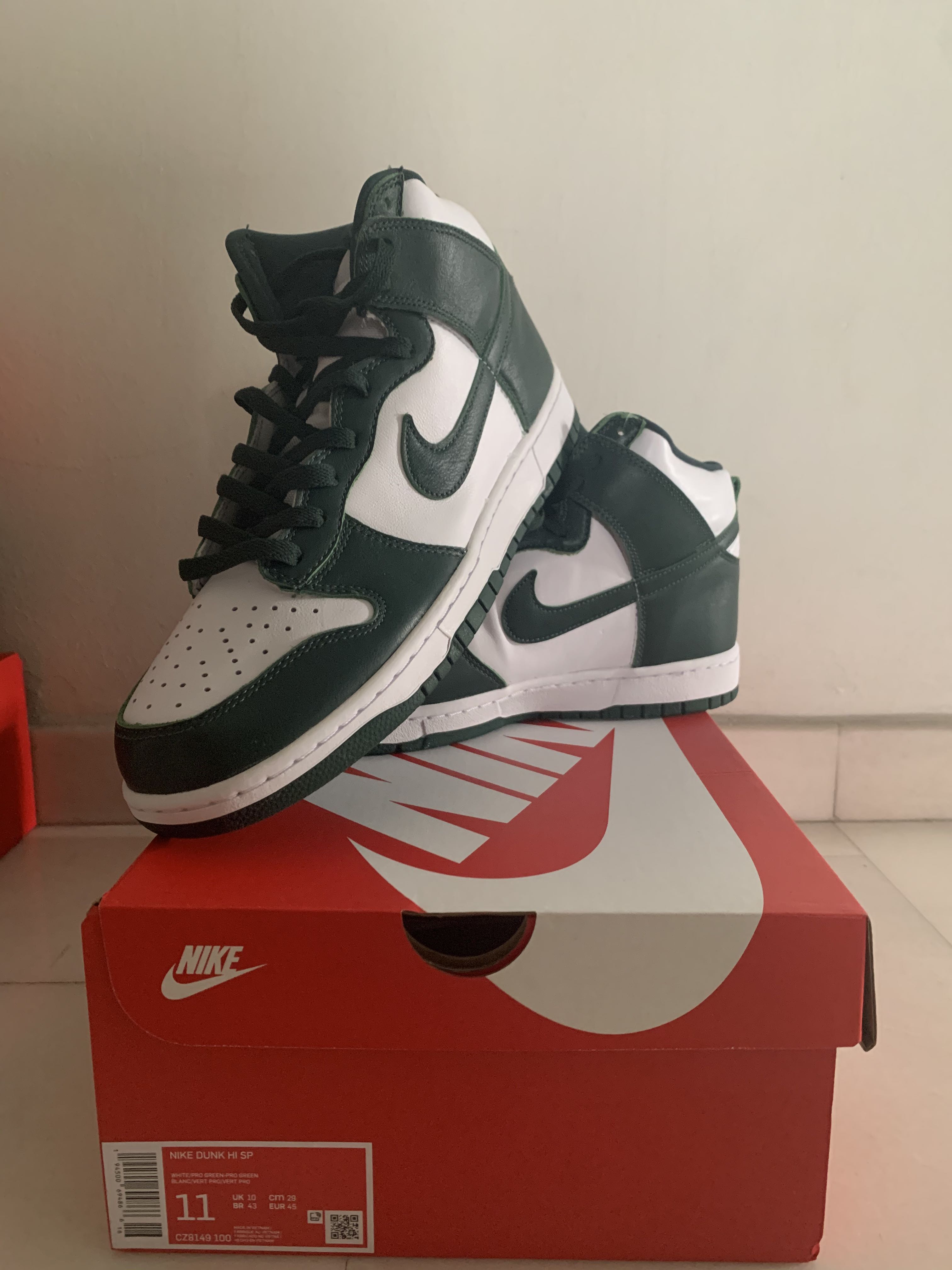 Nike Dunk High SP Spartan Green, Men's Fashion, Footwear, Sneakers on  Carousell