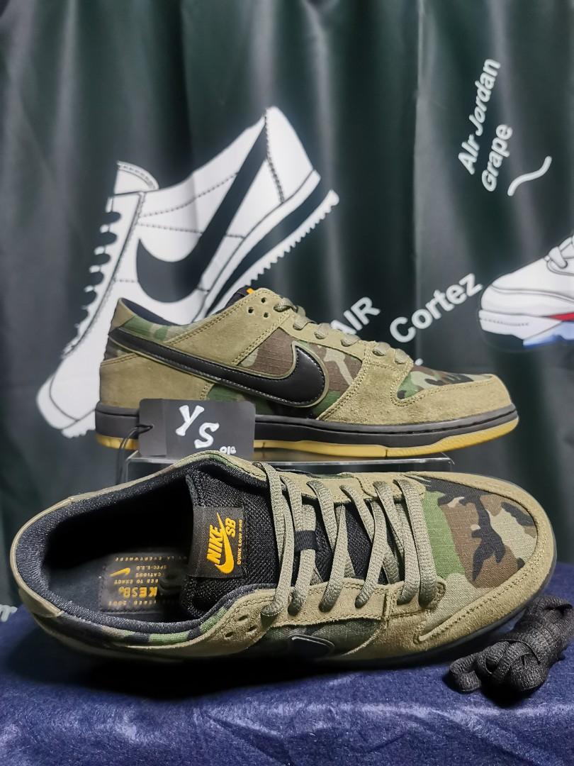 cafetería Tierras altas Profeta Nike SB dunk Low skate camo, Men's Fashion, Footwear, Sneakers on Carousell