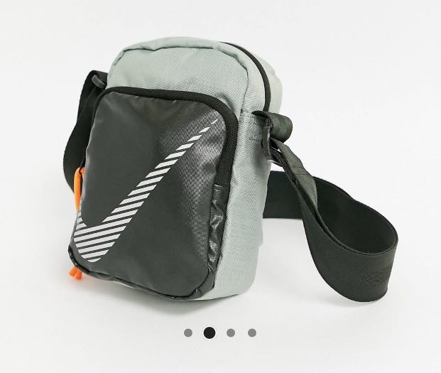 nike sling bag green