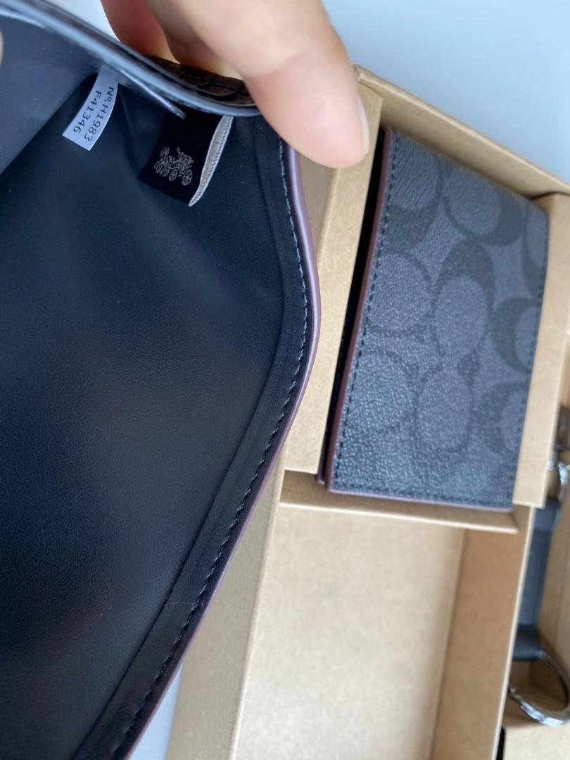 Original coach men wallet 41346, Men's Fashion, Watches 