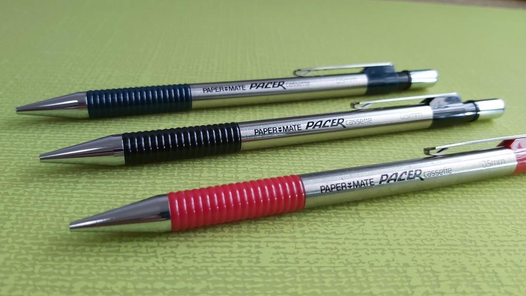 Papermate Executive Pacer Mechanical Pencil 0.5mm not pentel pilot montblanc faber castell zebra staedtler uni