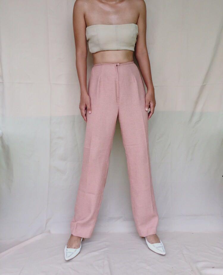 Pink Pants (Category: Other Bottoms) located in Lapu Lapu. Submitted by baligirl21 (Listing ID 1036744020, Image 2). Description: W: 25-26.