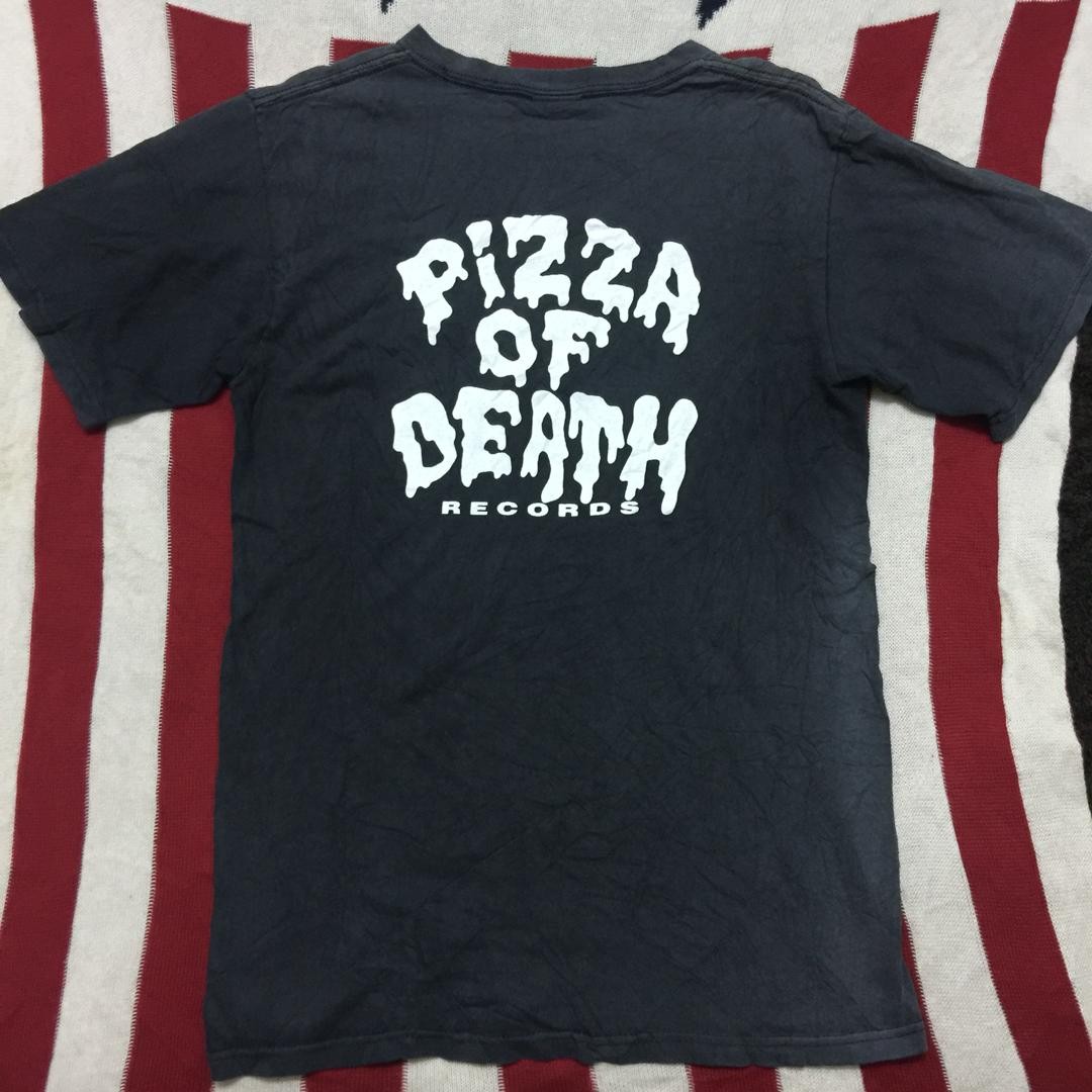 新品 PIZZA OF DEATH ハンバーガーTシャツ M 黒☆ピザオブデス - 記念品、思い出の品
