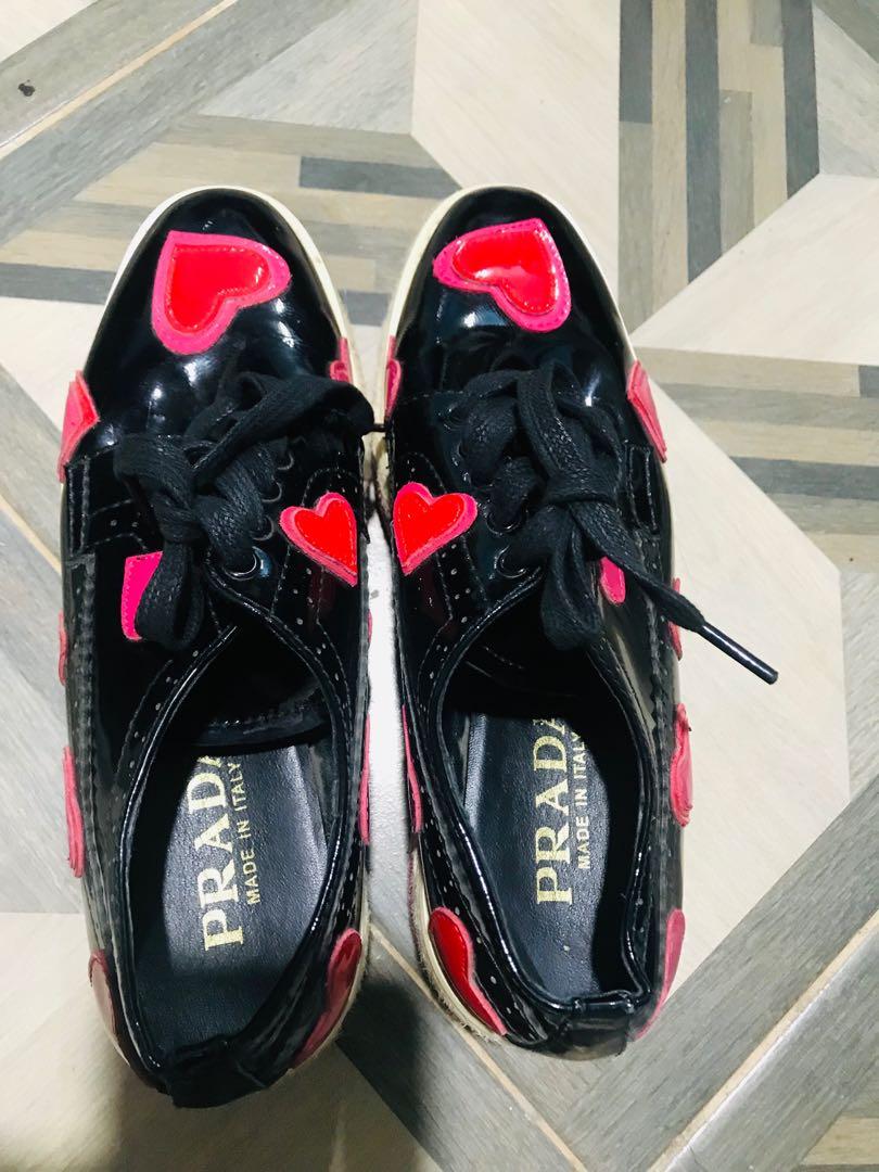 prada brogue platform oxford