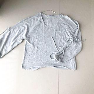 Pull & Bear Cut out sweatshirt 