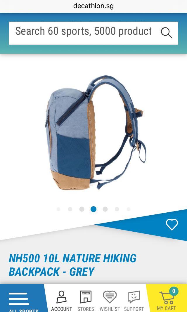 Decathlon outlet nh500 10l