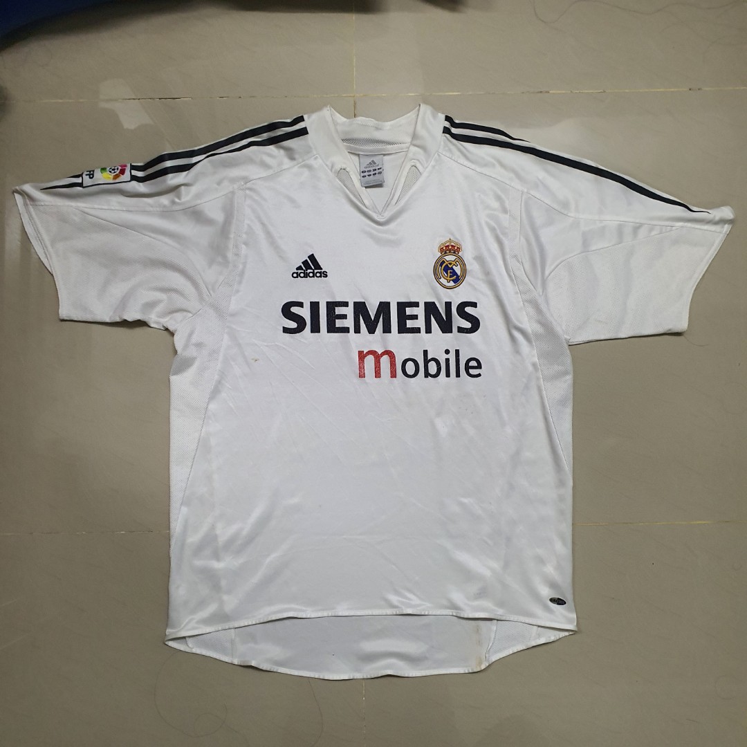 real madrid siemens mobile jersey