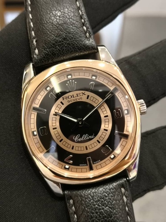 Rolex Cellini Danaos 4243 9 18k Rose Gold