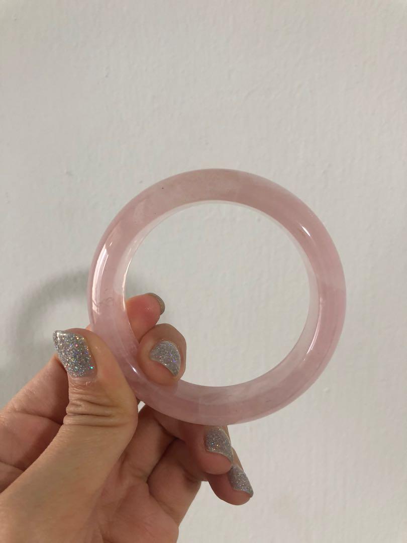 Quartz bangle top