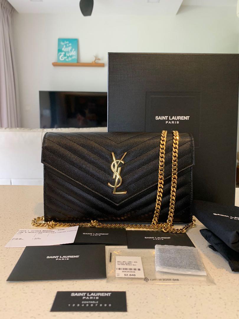 YSL WOC, Luxury, Bags & Wallets on Carousell