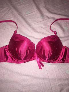 Sexy pink Push up bra