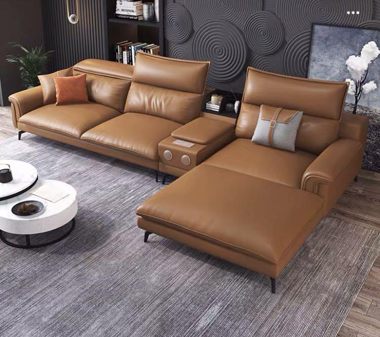 Sofa Leather * Promo* S8787( Free 