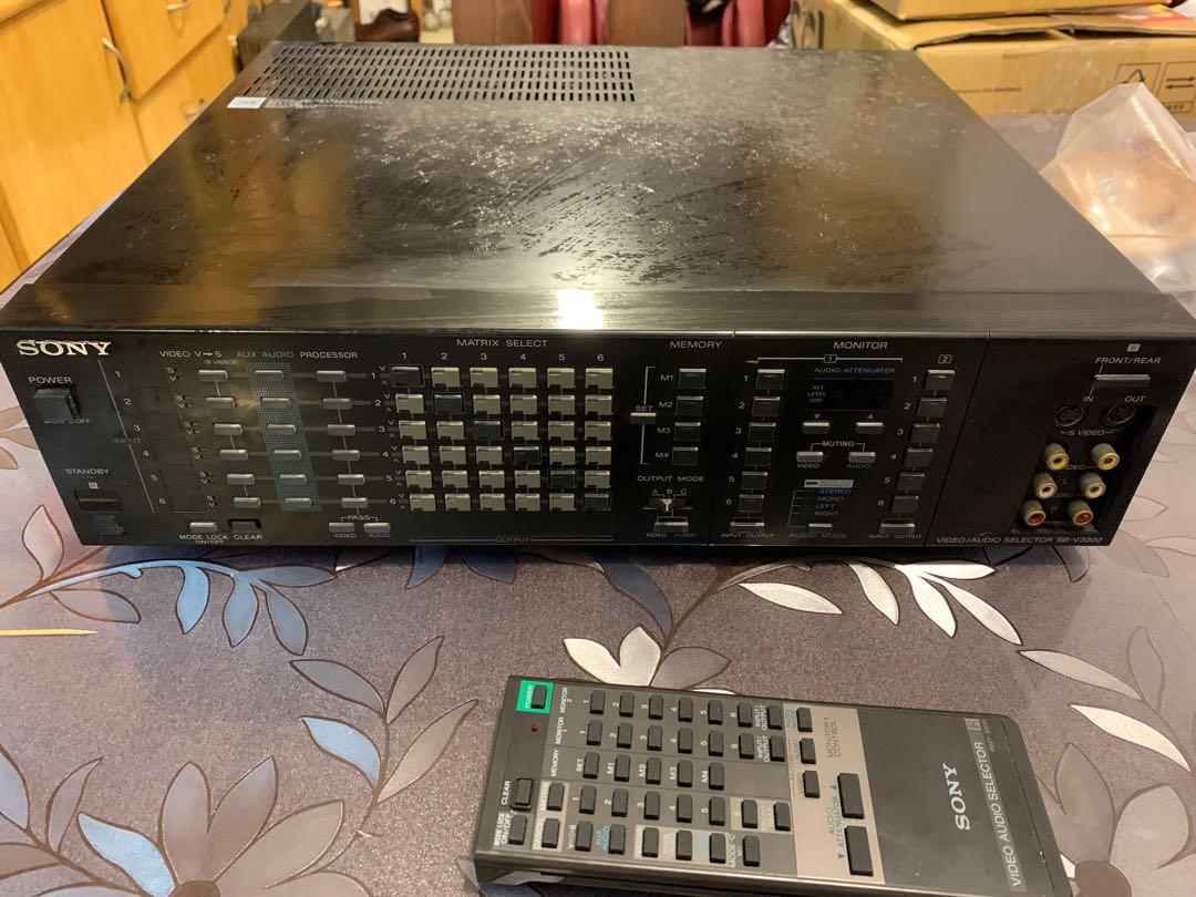 Sony Video/Audio Selector SBV3000, 音響器材, 可攜式音響設備 Carousell