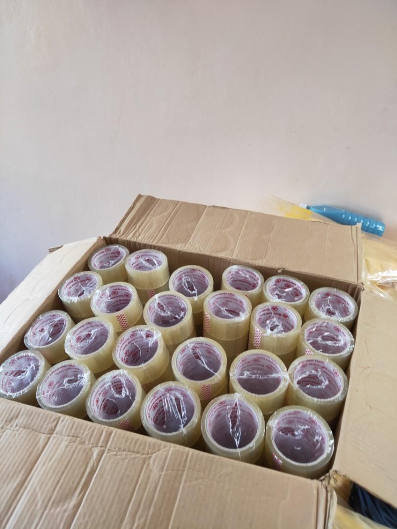 Tapes packaging 2x50m (Category: Craft Supplies & Tools) located in Manila. Submitted by ibentamona (Listing ID 1036622455, Image 1). Description: packaging tapes 144pcs 4,176.