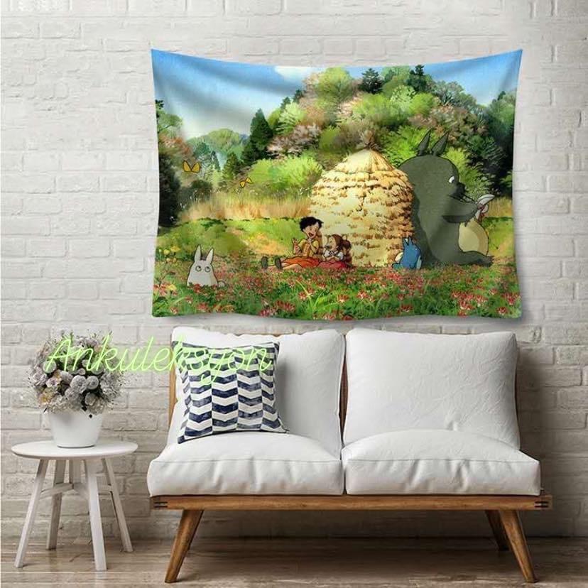 Totoro Studio Ghibli Tapestry Design Craft Artwork On Carousell Tumblr is a place to express yourself, discover yourself, and bond over the stuff you love. totoro studio ghibli tapestry