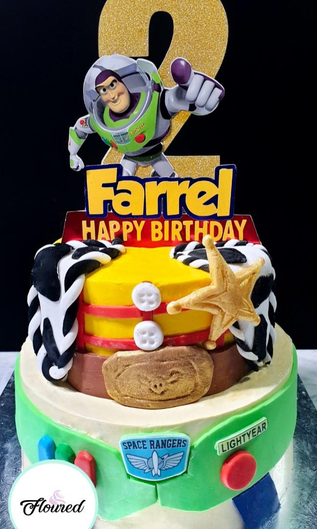 Toy story 2 tier cake, Food & Drinks, Chilled & Frozen Food on Carousell