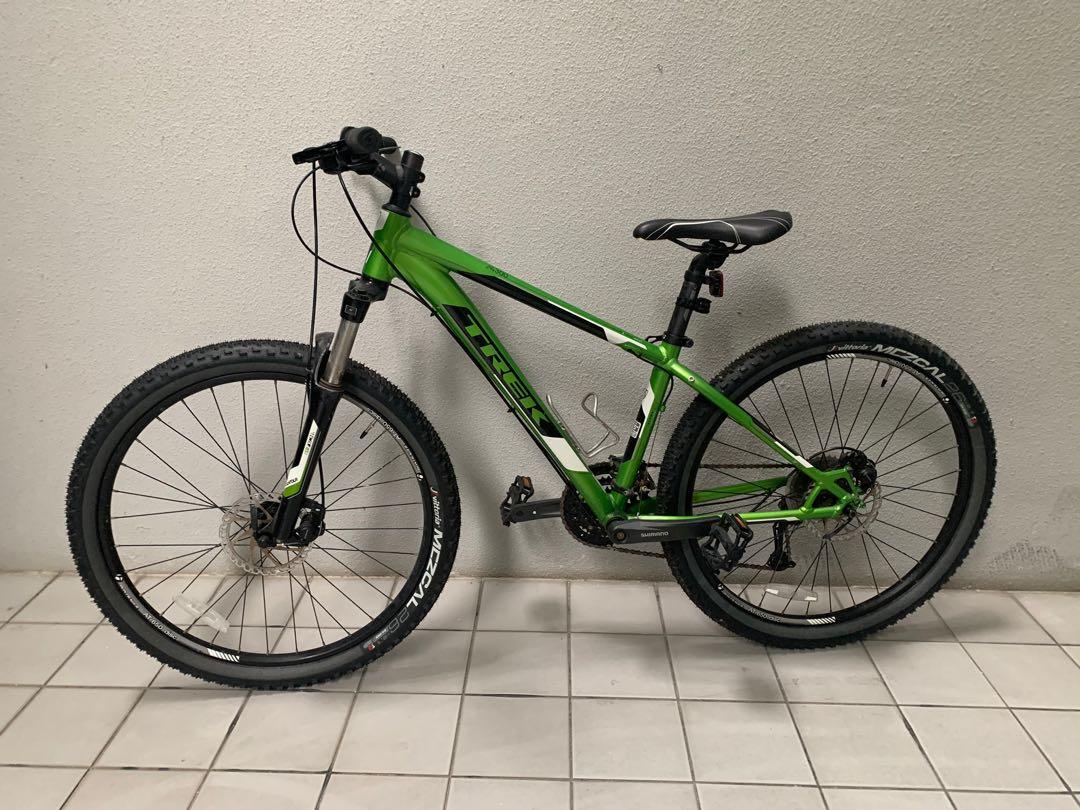 Trek 4300 with new Vittoria mczcal tyres Sports Equipment Bicycles Parts Bicycles on Carousell
