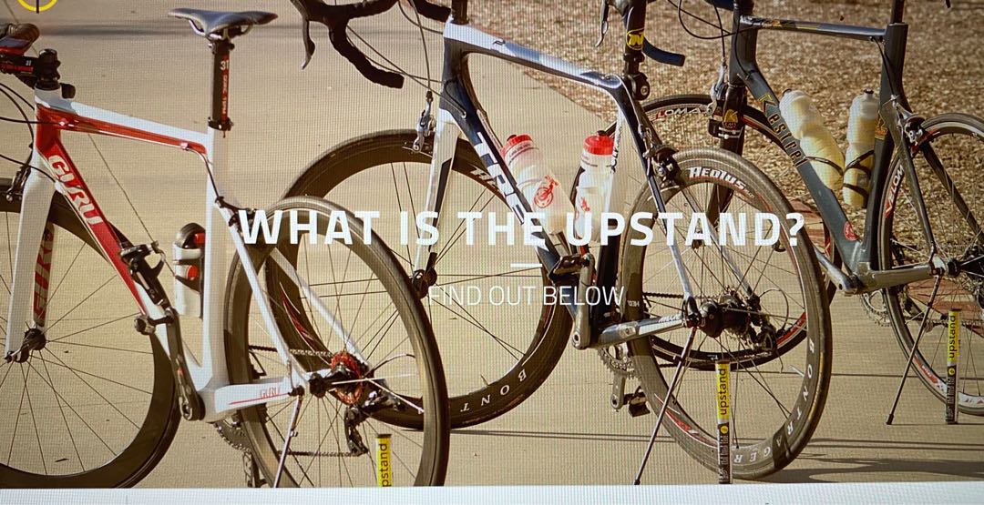 upstand bicycle stand