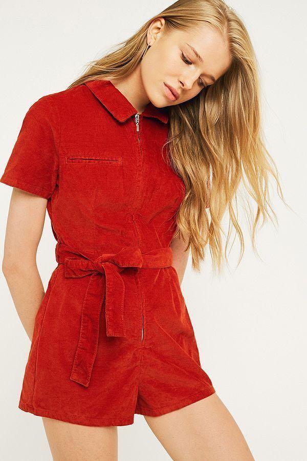 urban outfitters hello sunshine denim romper