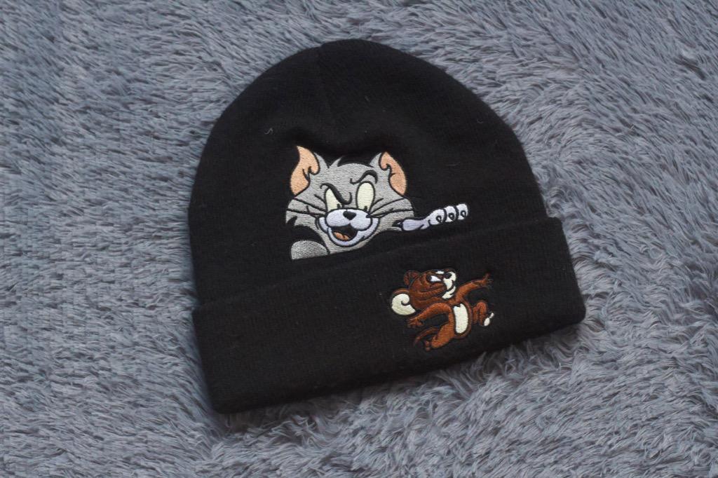 Supreme Tom & Jerry Beanie1 - 帽子