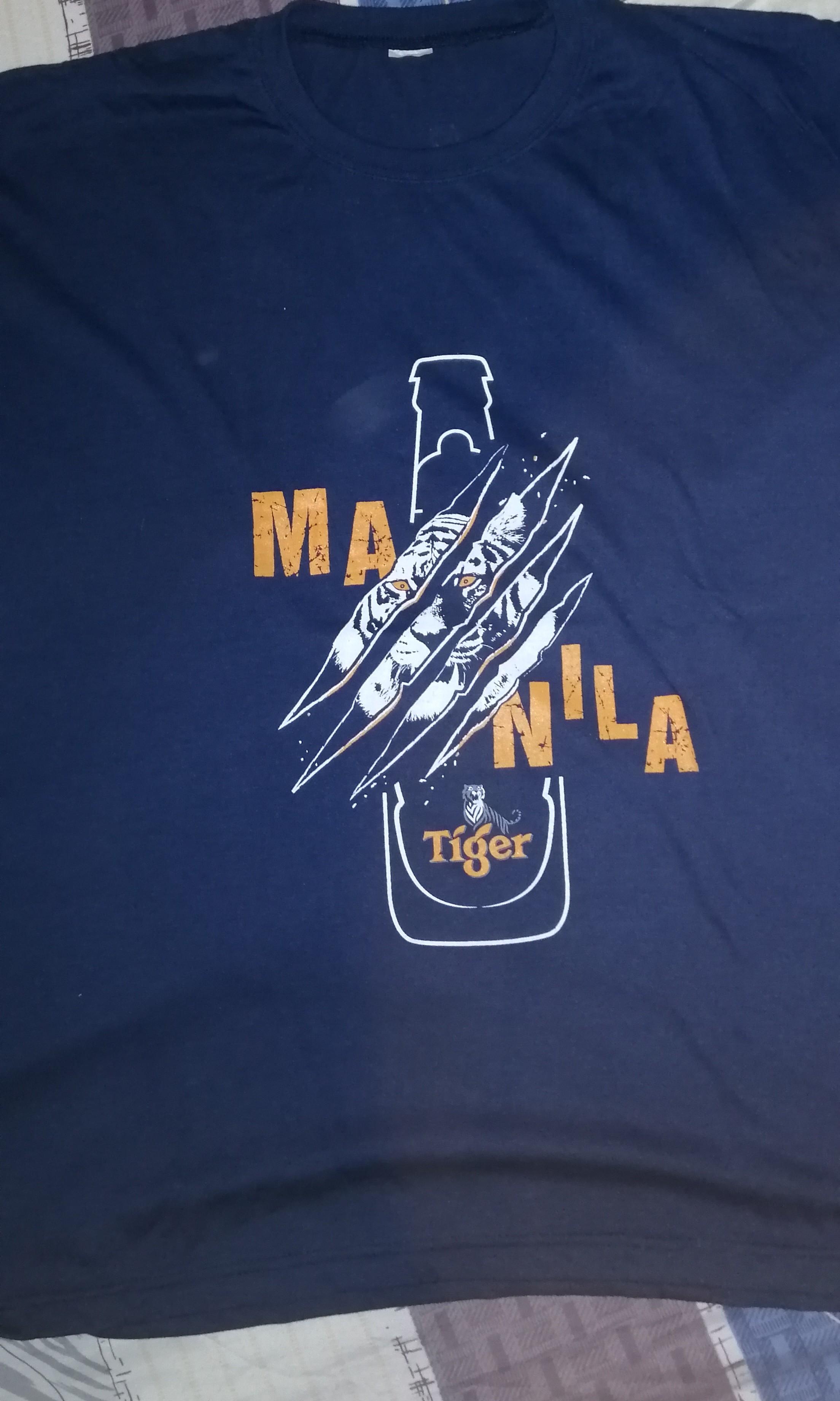 Tiger Beer Vintage Distressed Style T-Shirt