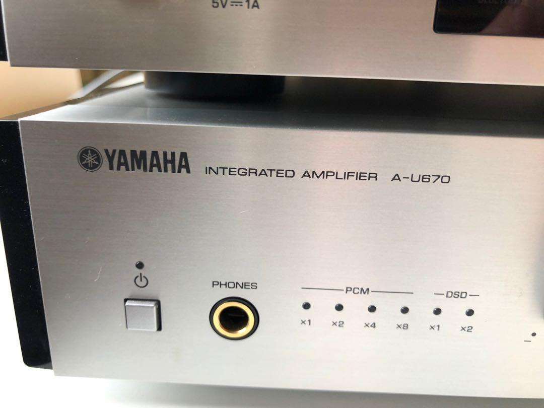 Yamaha AU670 hifi amp & MusicCast CDNT670D, Audio, Other Audio