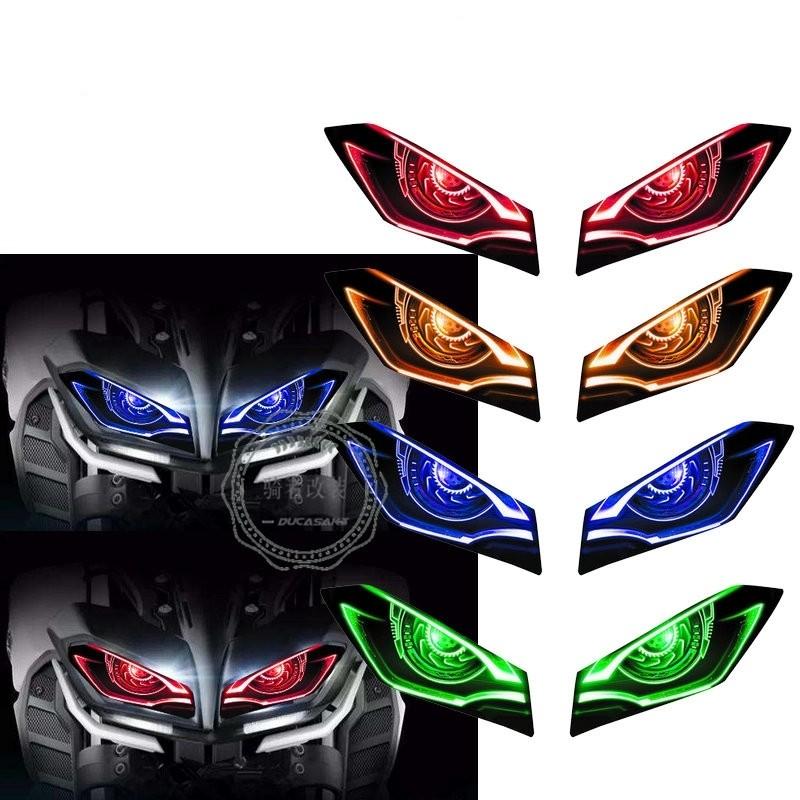 Yamaha MT09 headlight sticker, Motorcycles, Motorcycle Accessories on