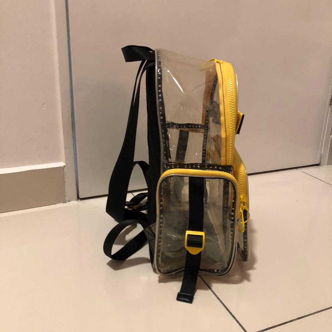 Transparent backpack zara new arrivals