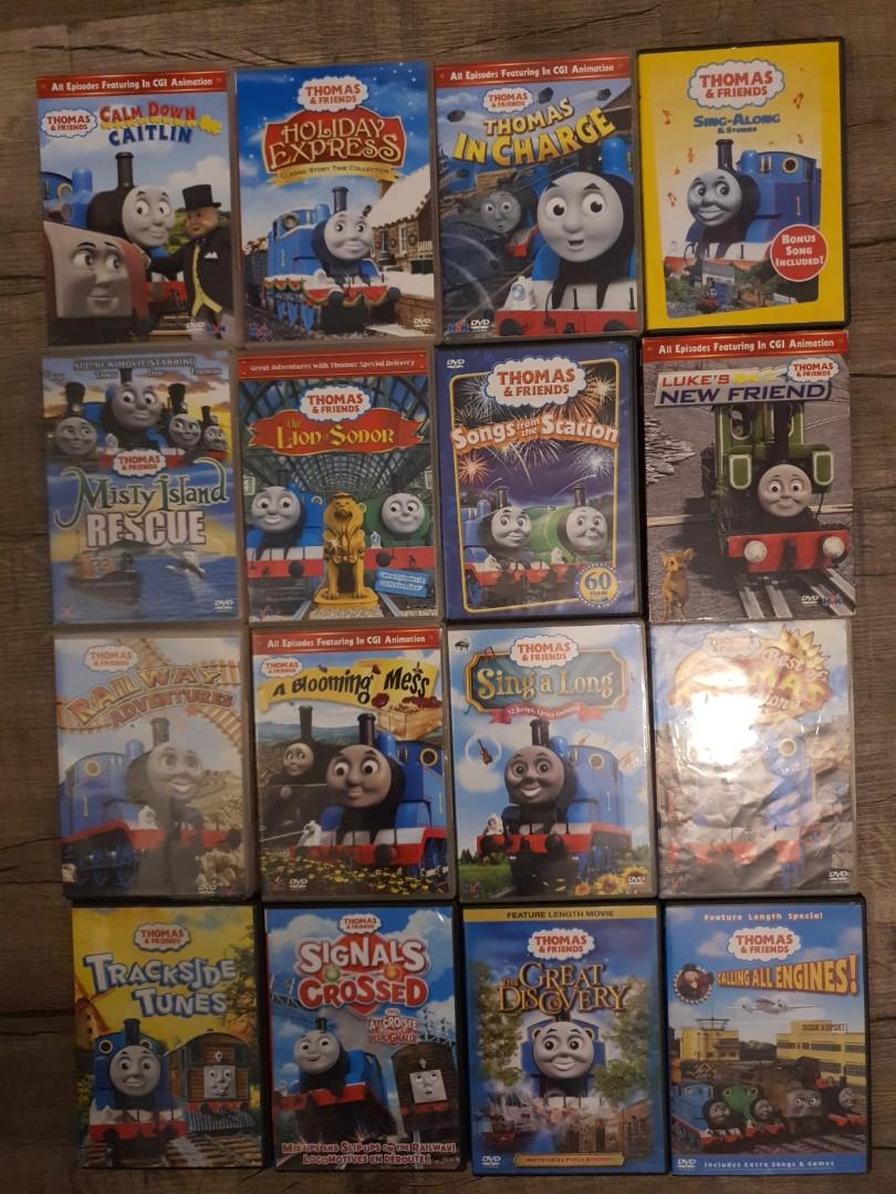 16 Thomas and Friends DVD for SALE! Less than 1 per piece!, Hobbies