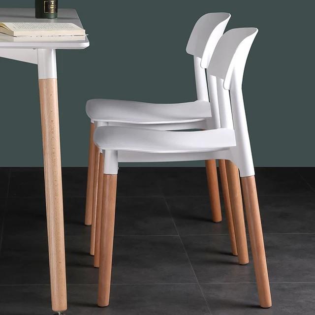 1 Set Nordic Dining table and 4pcs Nordic Chair, Furniture & Home