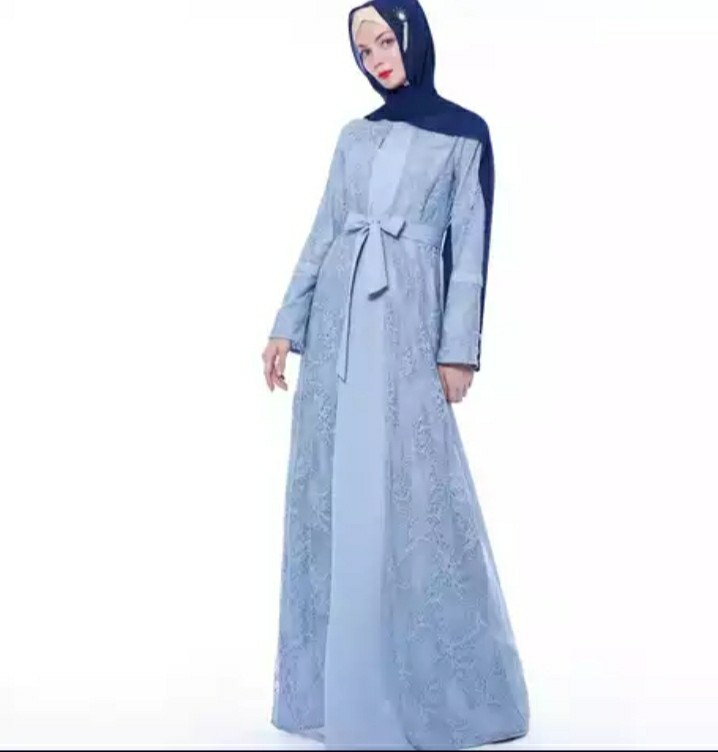 baby blue abaya