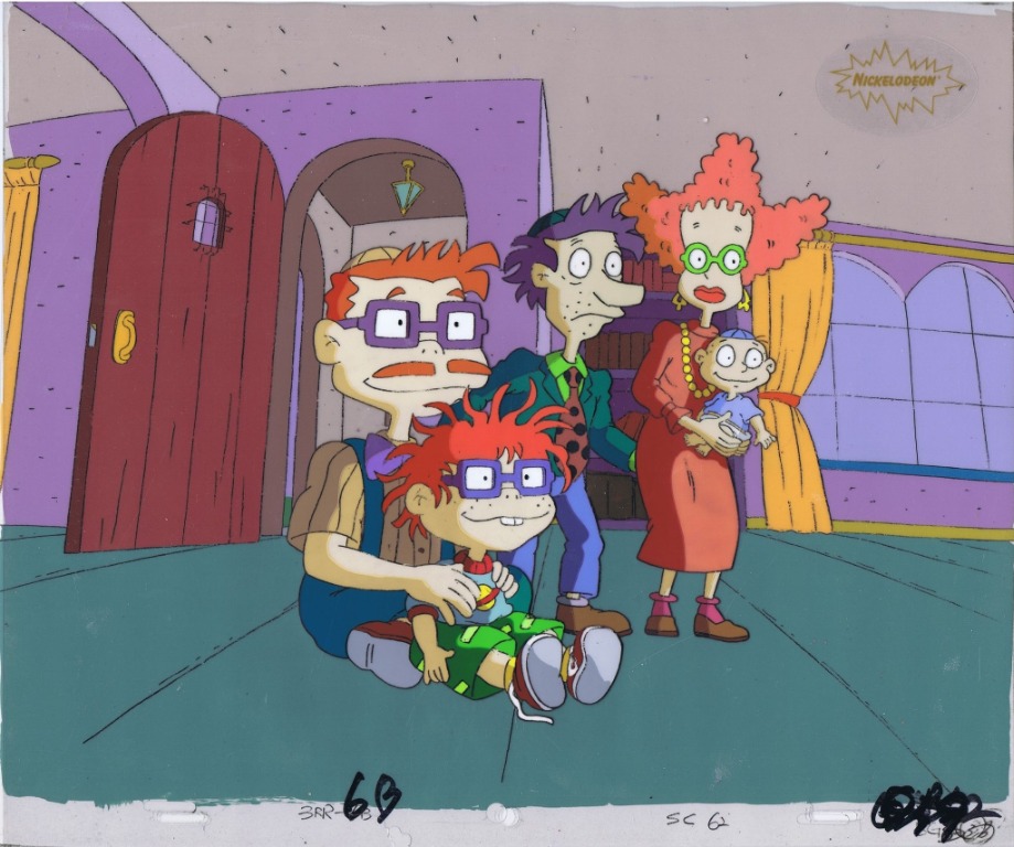 動畫拍攝原稿 / 1990’S RUGRATS BB大晒 ＃02 原畫 原話 cels 賽璐珞 PRODUCTION CEL, 興趣及遊戲 ...