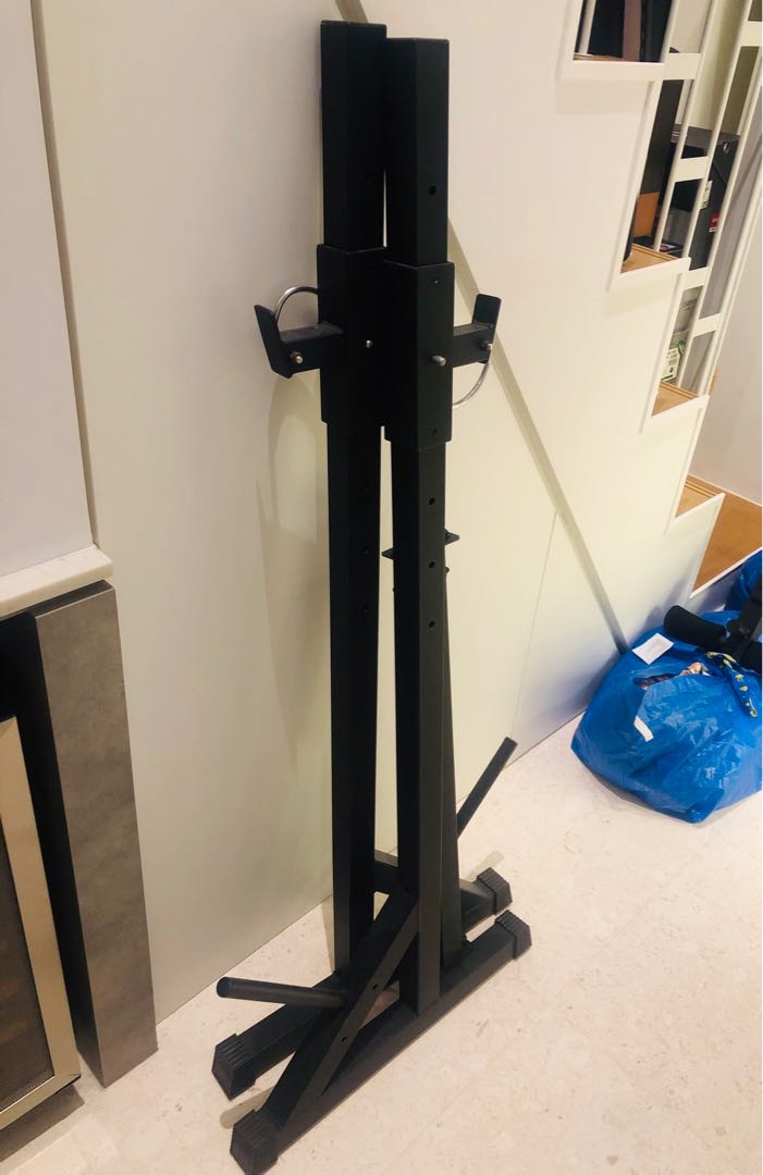 Adidas Barbell Squat rack Sports Equipment Exercise Fitness Weights Dumbbells on Carousell