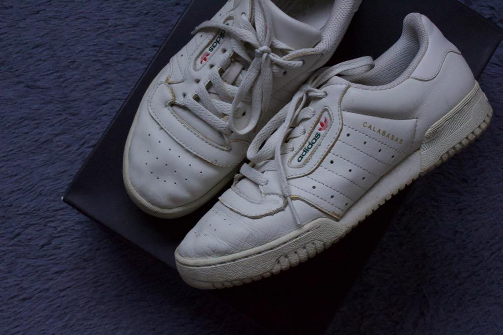 Yeezy powerphase on sale core white